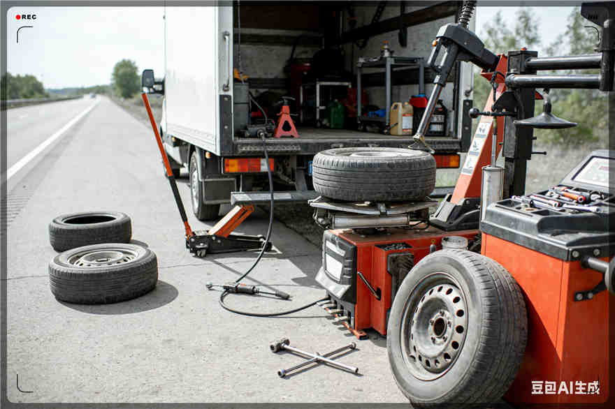 遵化扎胎道路救援-流动补胎